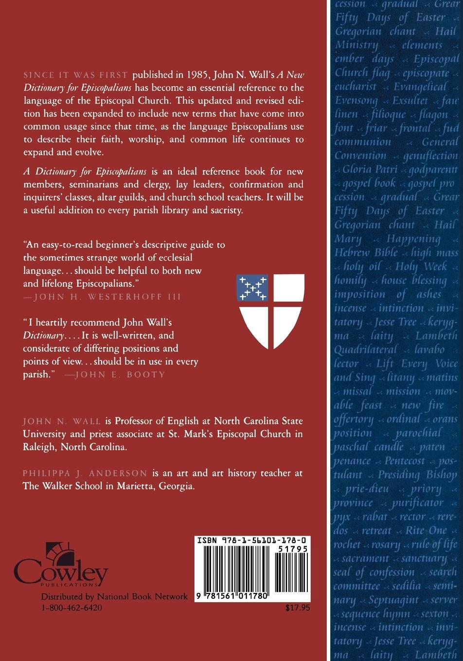 Rückseitencover Dictionary for Episcopalians