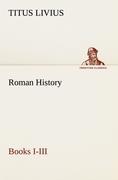 Vorderes Coverbild Roman History, Books I-III