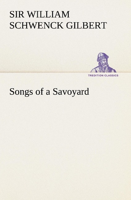 Vorderes Coverbild Songs of a Savoyard
