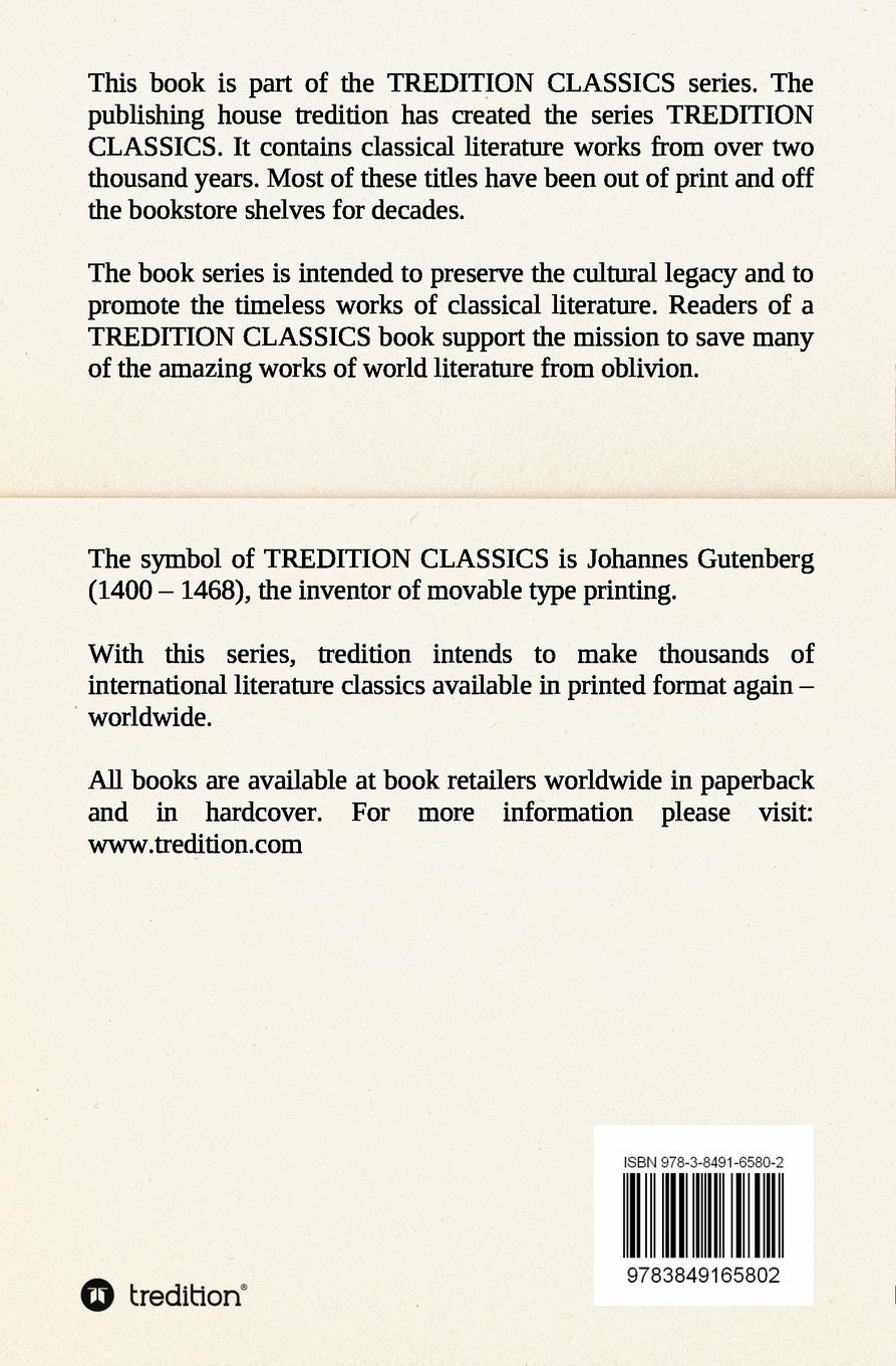 Rückseitencover The Ghetto and Other Poems