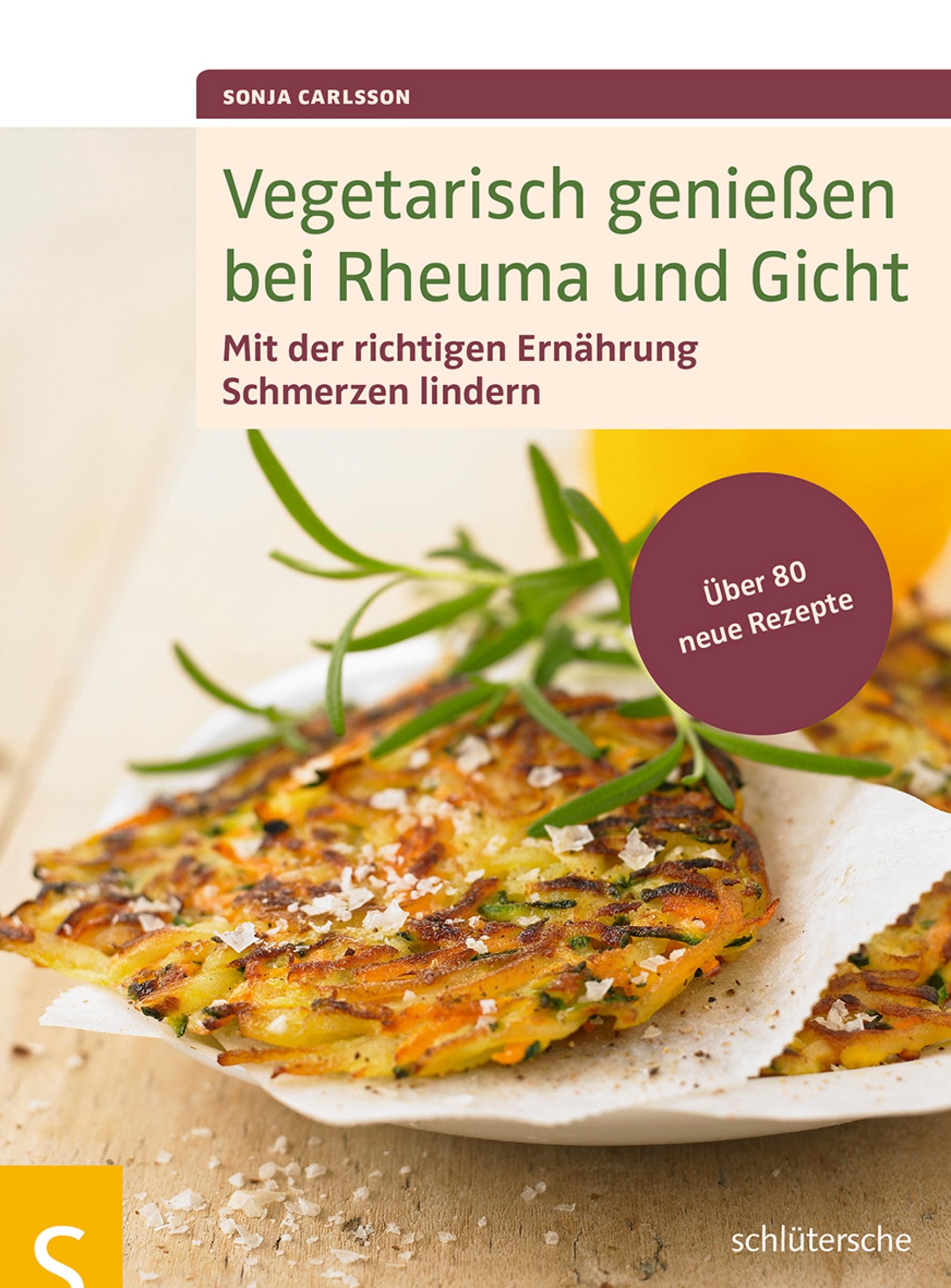 Vorderes Coverbild Vegetarisch genießen bei Rheuma und Gicht