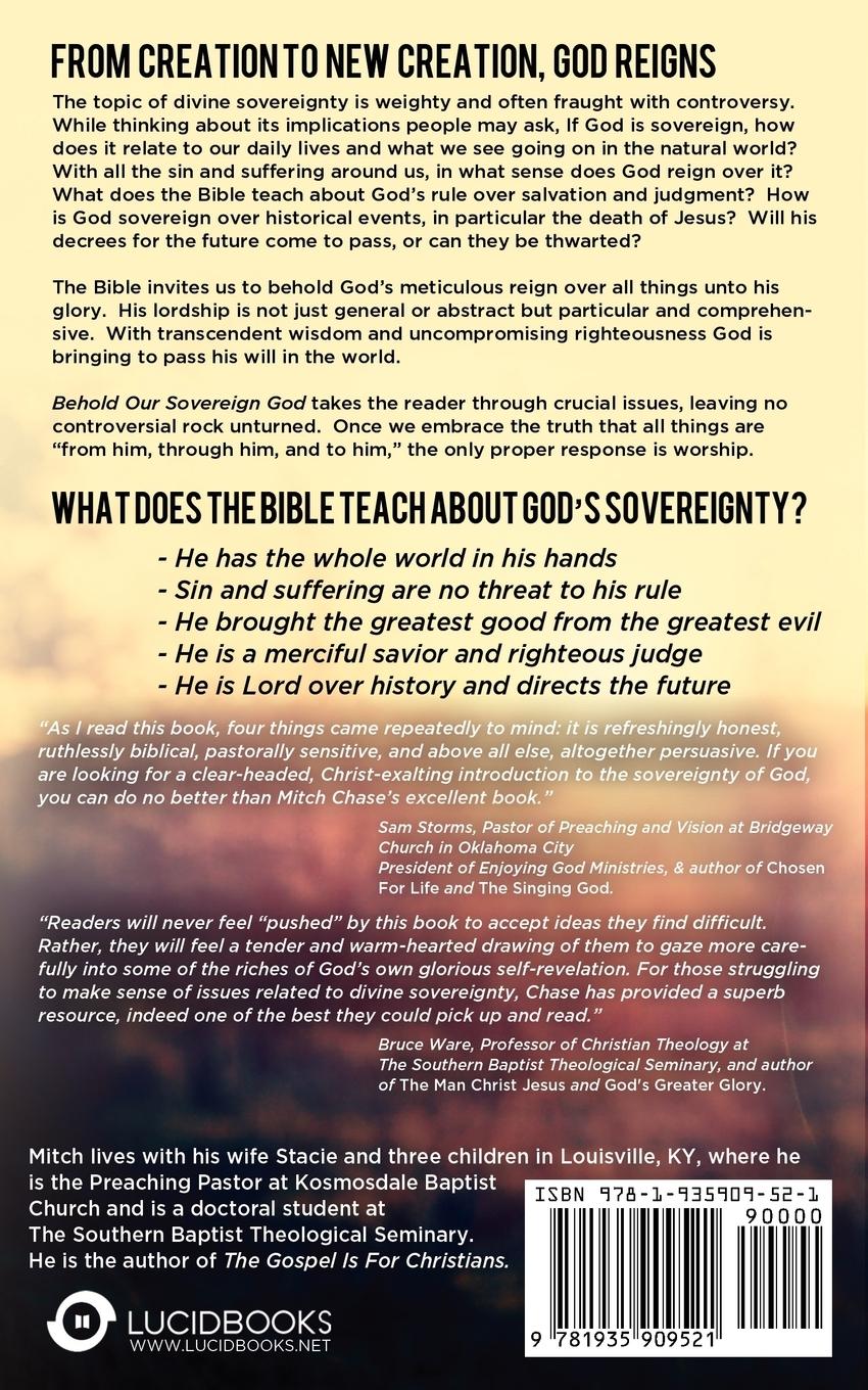 Rückseitencover Behold Our Sovereign God