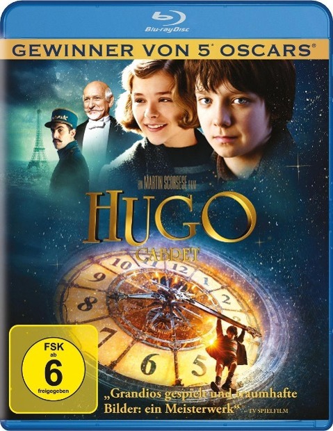 Vorderes Coverbild Hugo Cabret