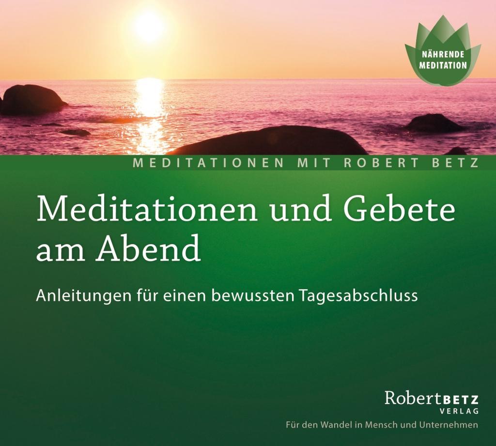 Vorderes Coverbild Meditationen und Gebete am Abend - Meditations-CD