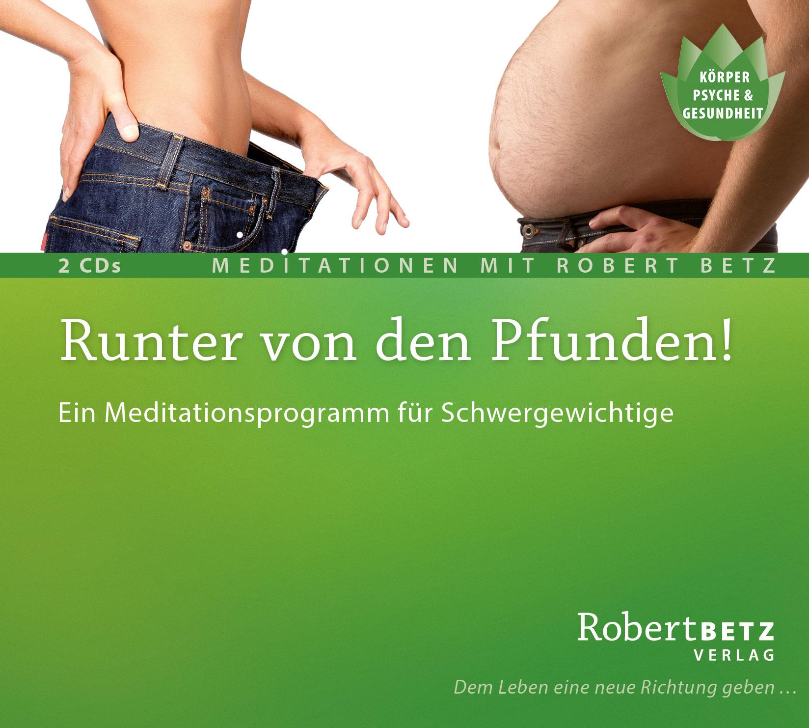 Vorderes Coverbild Runter von den Pfunden! - 2 Meditations-CDs