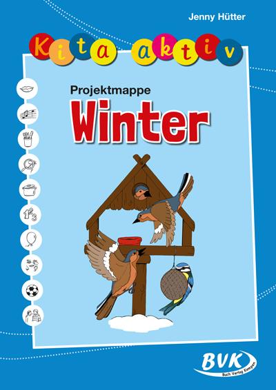 Vorderes Coverbild Kita aktiv Projektmappe Winter