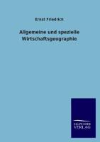 Vorderes Coverbild Allgemeine und spezielle Wirtschaftsgeographie