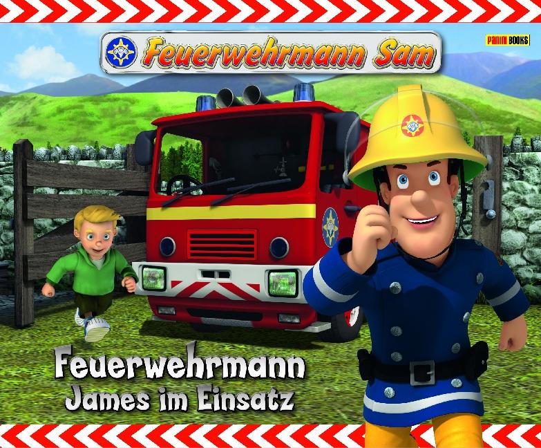 Vorderes Coverbild Feuerwehrmann Sam: Geschichtenbuch 05: Feuerwehrmann James im Einsatz