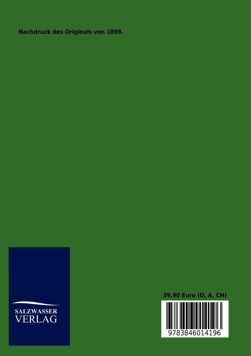 Rückseitencover Die deutsche Flotte von 1848-1852