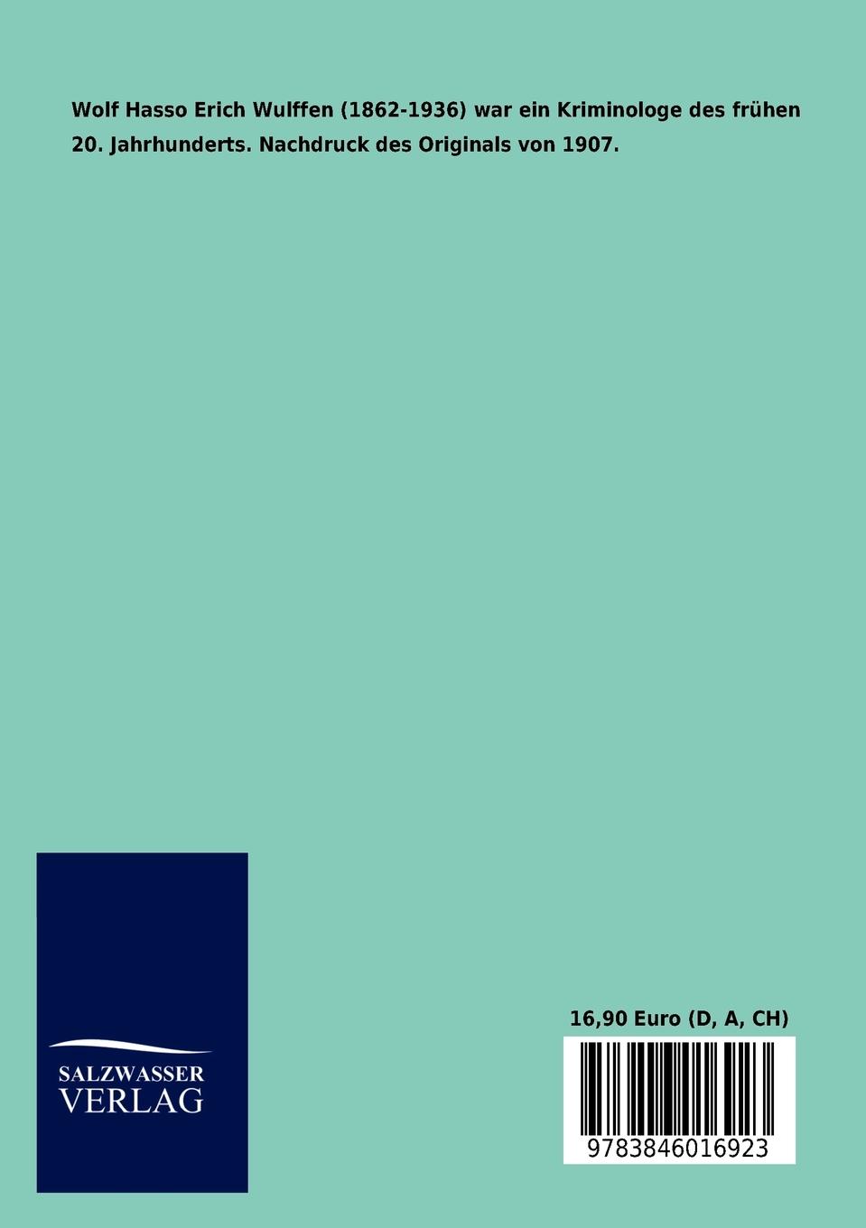 Rückseitencover Kriminalpsychologie und Psychopathologie in Schillers Räubern