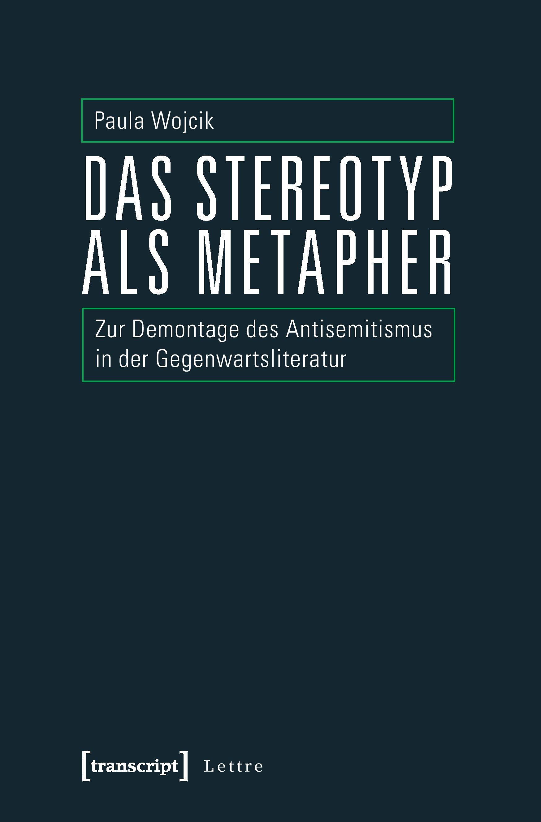 Vorderes Coverbild Das Stereotyp als Metapher