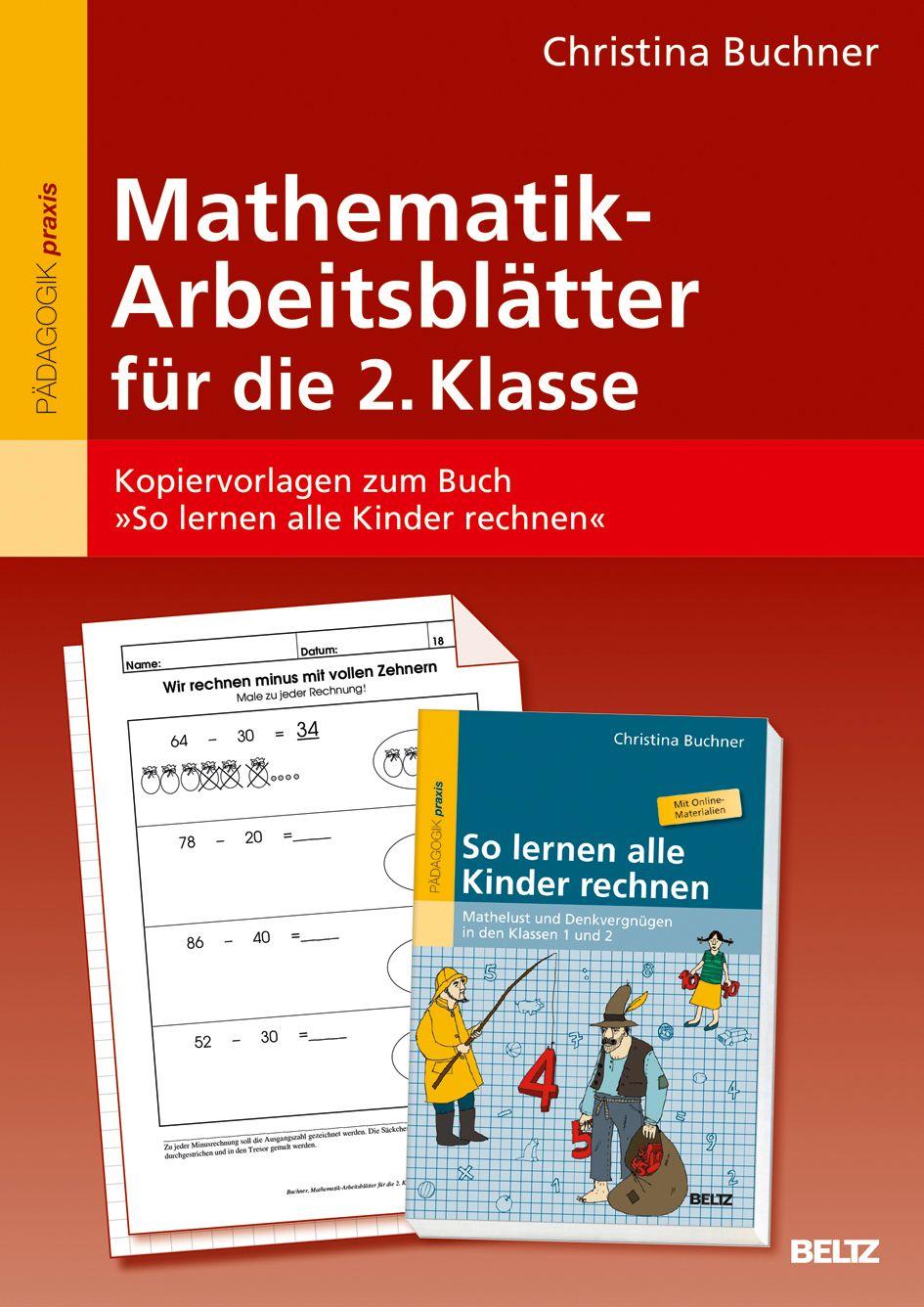 Vorderes Coverbild Mathematik-Arbeitsblätter für die 2. Klasse