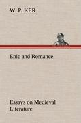 Vorderes Coverbild Epic and Romance Essays on Medieval Literature
