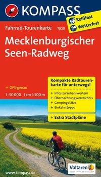 Vorderes Coverbild Mecklenburgischer Seen Radweg 1 : 50 000