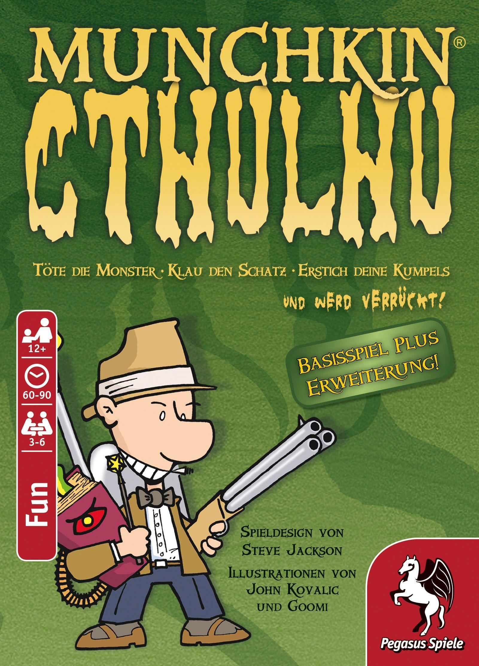 Beispielinhalt (Bild) Munchkin Cthulhu 1+2