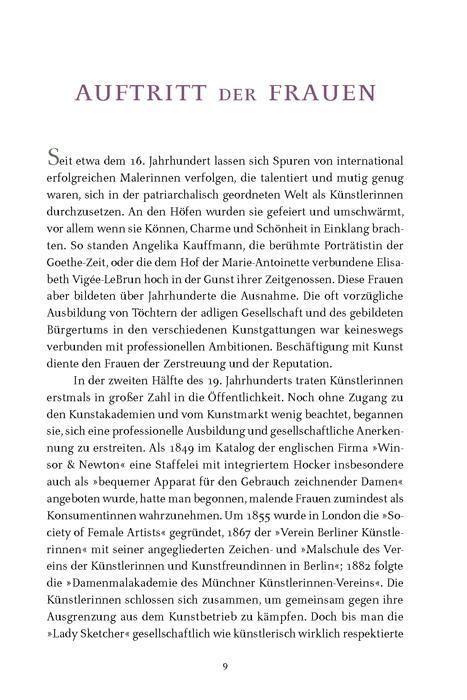 Beispielinhalt (Bild) Die Malweiber