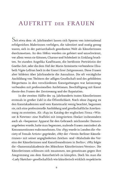 Beispielinhalt (Bild) Die Malweiber