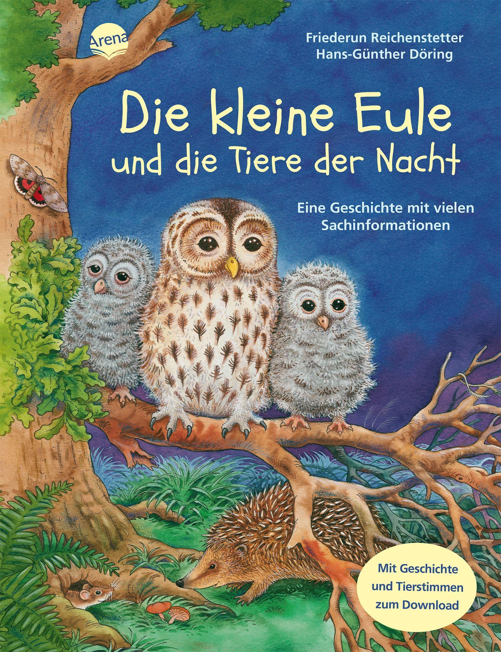 Vorderes Coverbild Die kleine Eule und die Tiere der Nacht