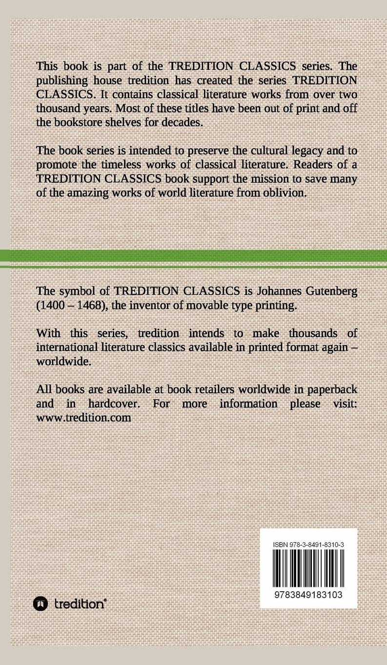 Rückseitencover Valere Aude Dare to Be Healthy, Or, The Light of Physical Regeneration