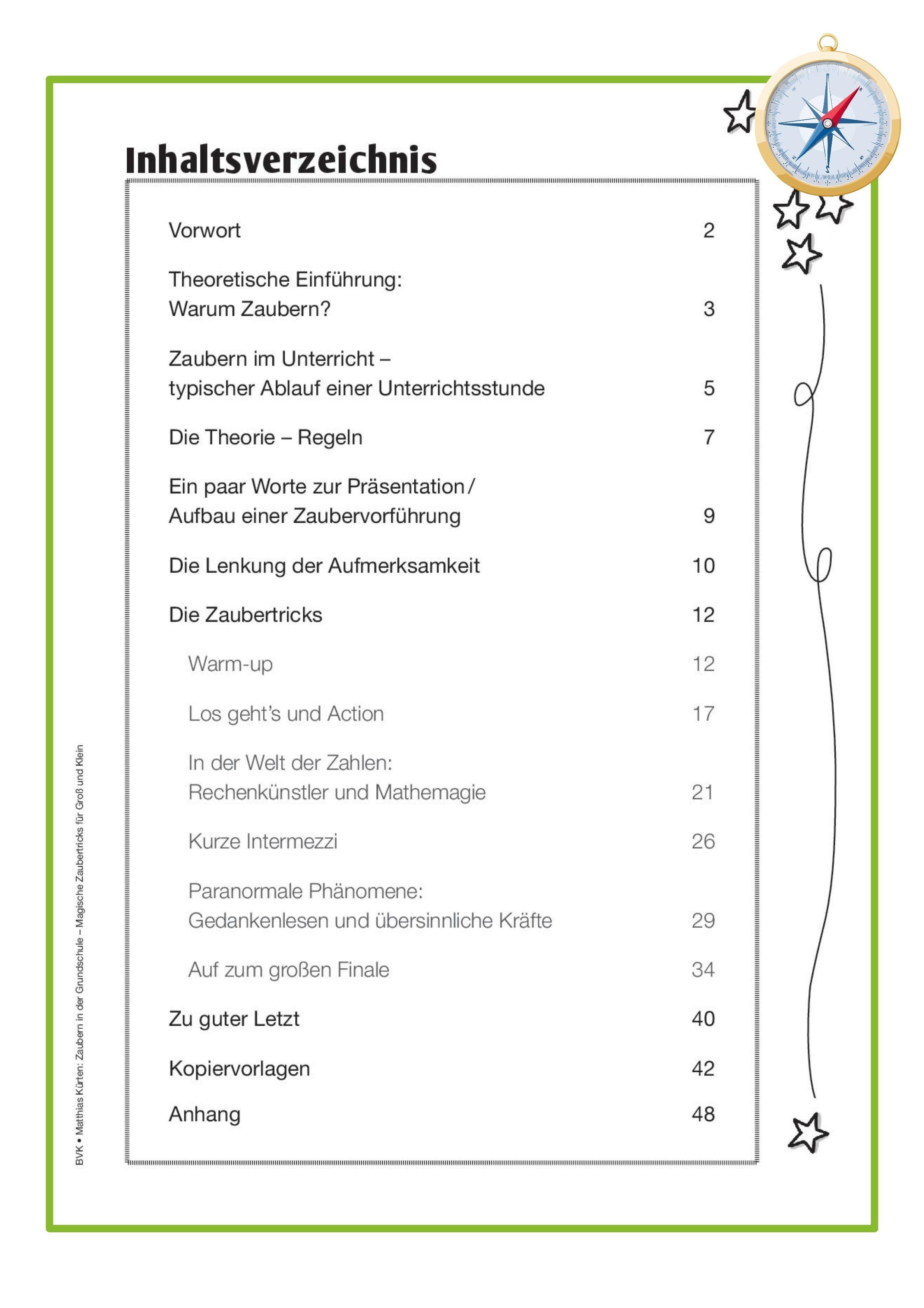 Beispielinhalt (Bild) Erste Kartenkunde