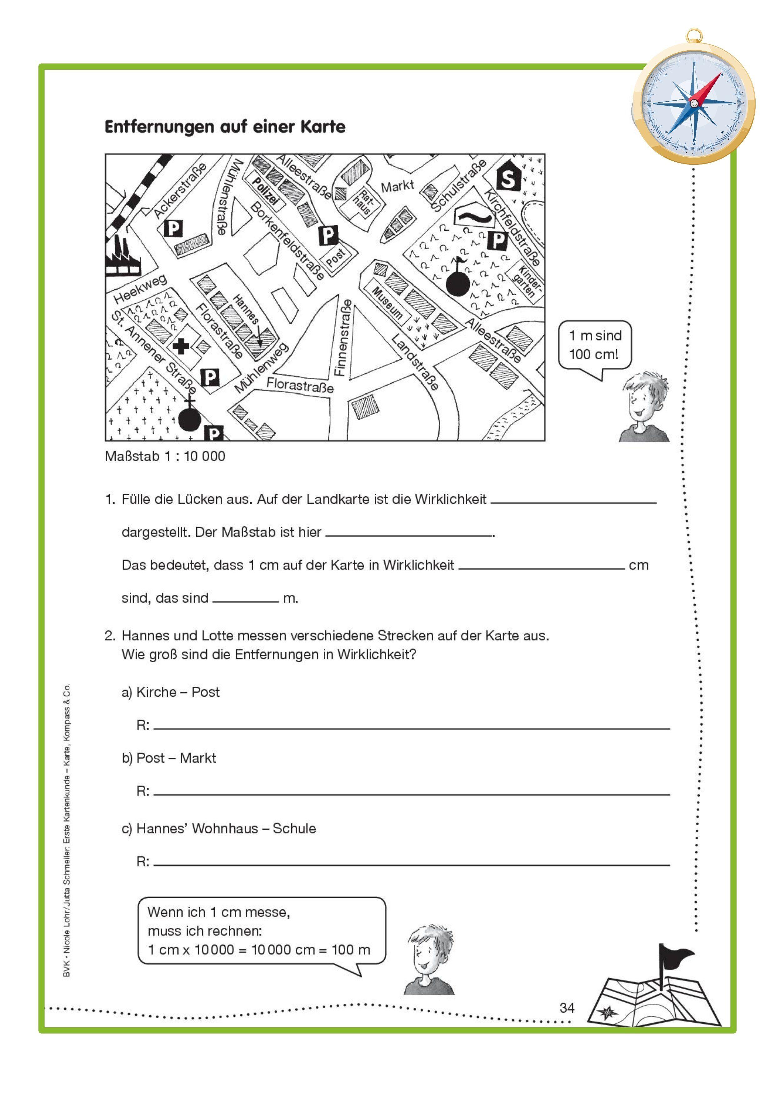 Beispielinhalt (Bild) Erste Kartenkunde