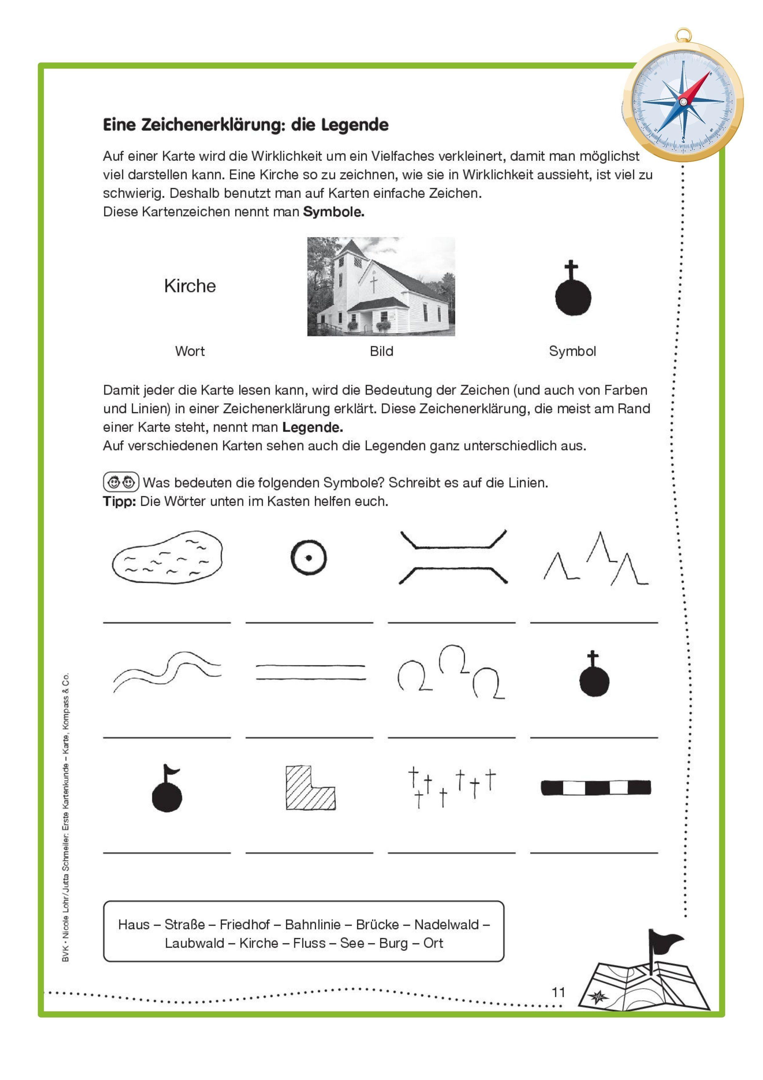 Beispielinhalt (Bild) Erste Kartenkunde