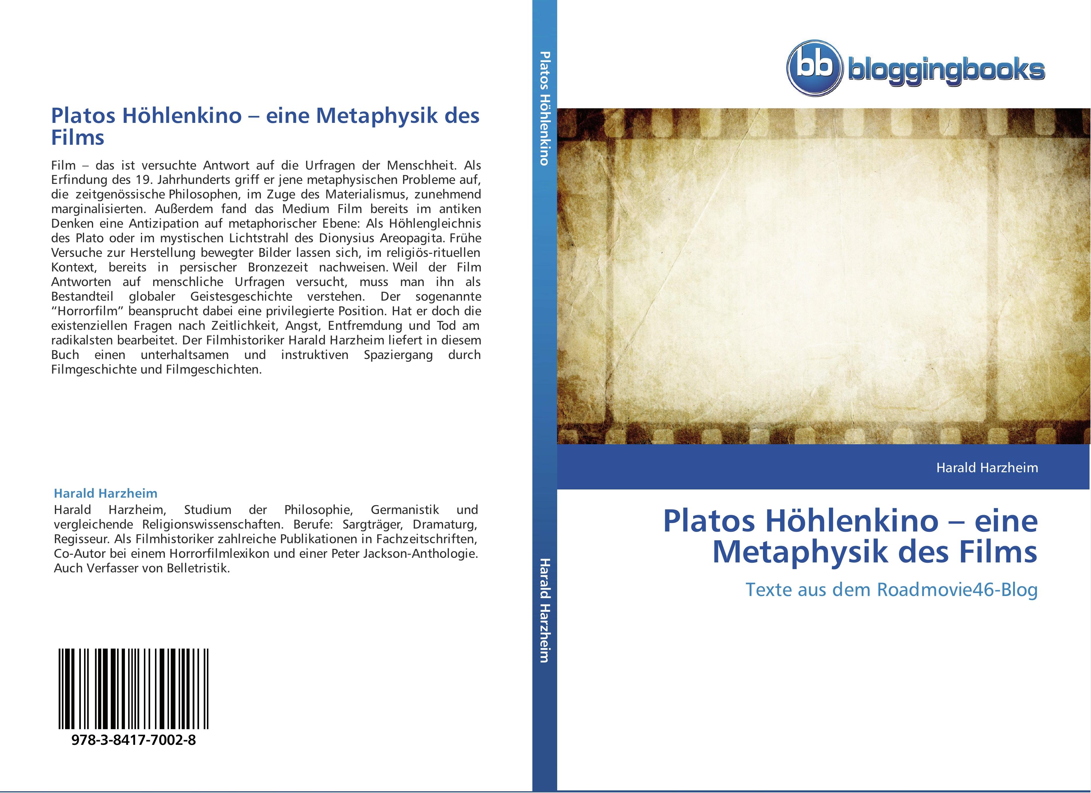 Vorderes Coverbild Platos Höhlenkino - eine Metaphysik des Films