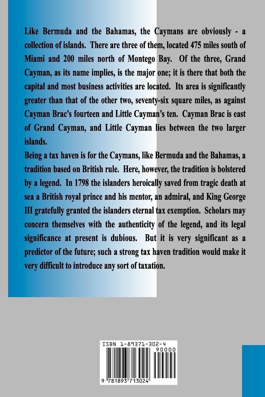 Rückseitencover Cayman Islands Business Laws