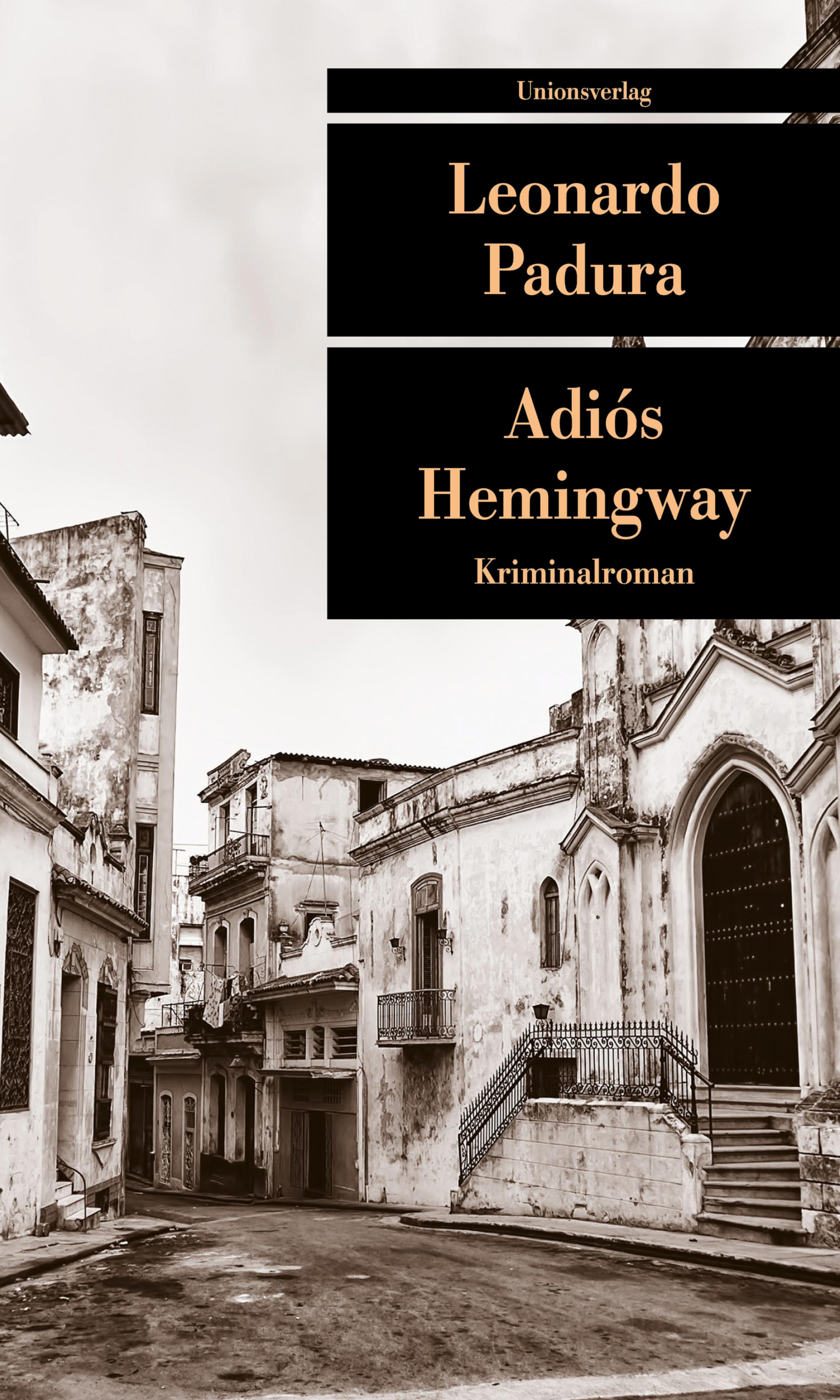 Vorderes Coverbild Adiós Hemingway