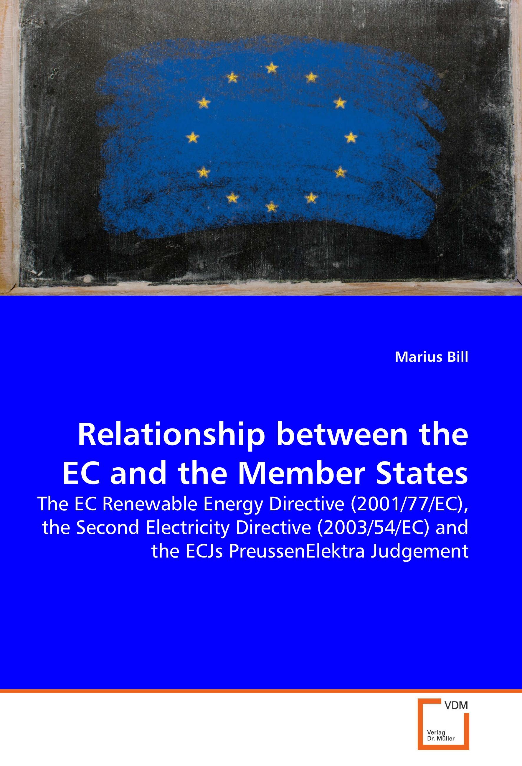 Vorderes Coverbild Relationship between the EC and the Member States