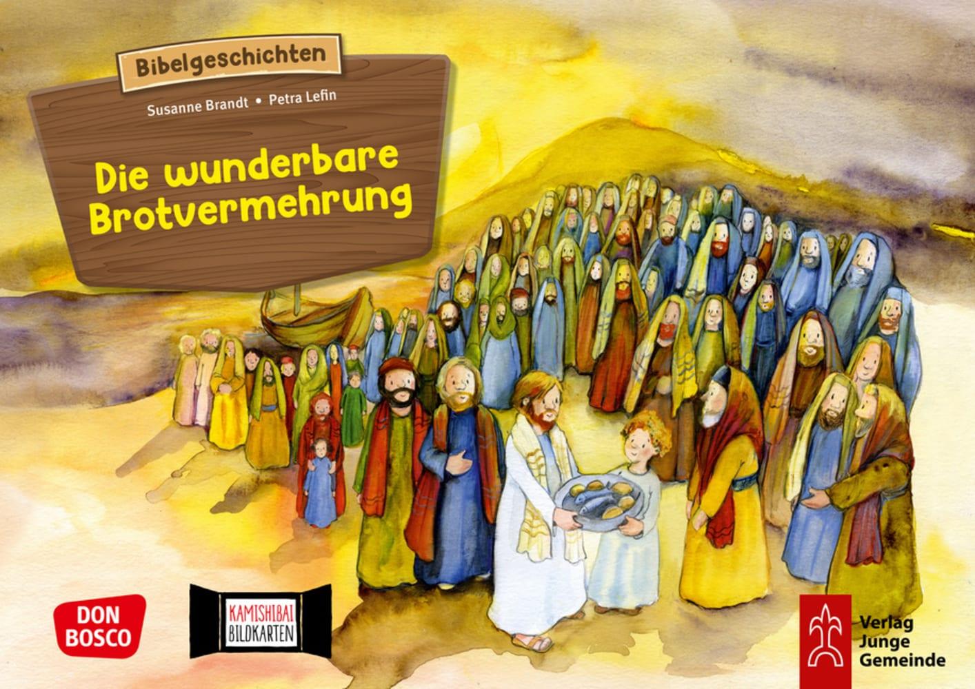 Vorderes Coverbild Bildkarten für unser Erzähltheater: Die wunderbare Brotvermehrung