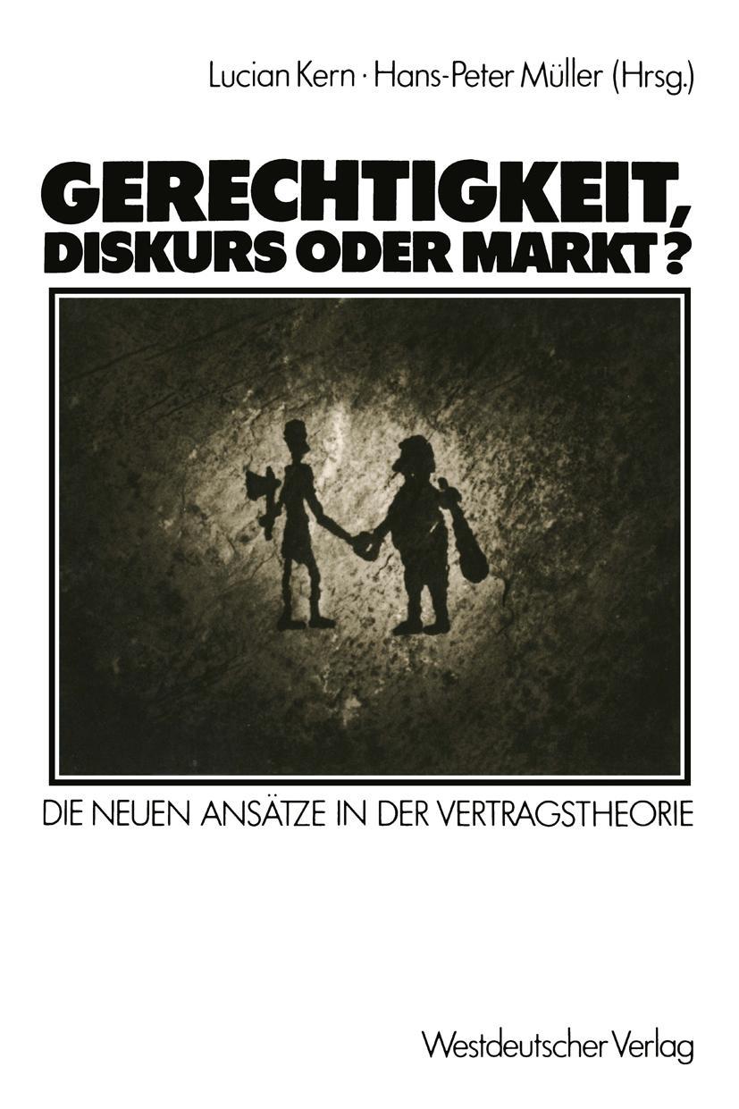 Vorderes Coverbild Gerechtigkeit, Diskurs oder Markt?
