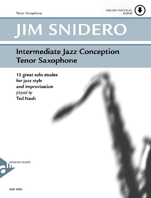 Vorderes Coverbild Intermediate Jazz Conception Tenor Saxophone