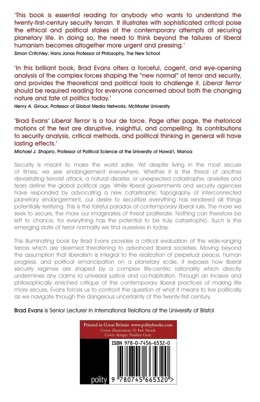 Rückseitencover Liberal Terror