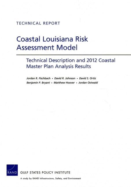 Vorderes Coverbild Coastal Louisiana Risk Assessment Model