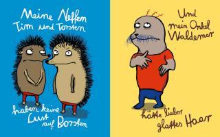 Beispielinhalt (Bild) Und außerdem sind Borsten schön