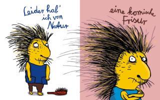 Beispielinhalt (Bild) Und außerdem sind Borsten schön