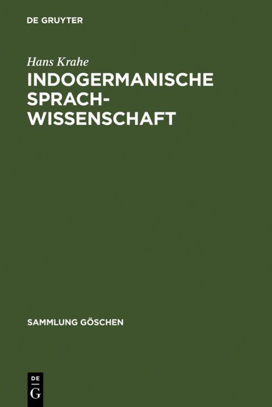 Vorderes Coverbild Indogermanische Sprachwissenschaft