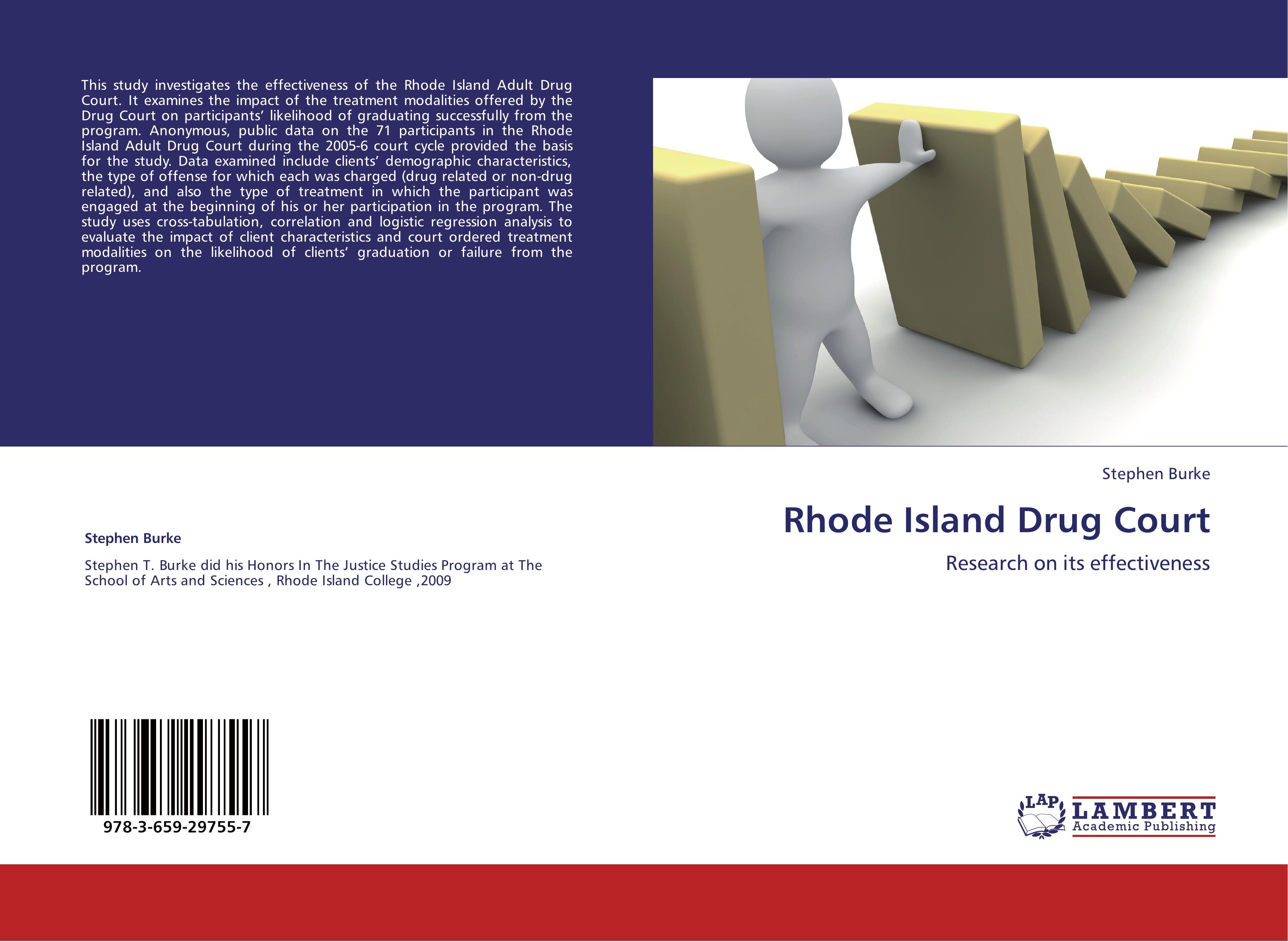 Vorderes Coverbild Rhode Island Drug Court