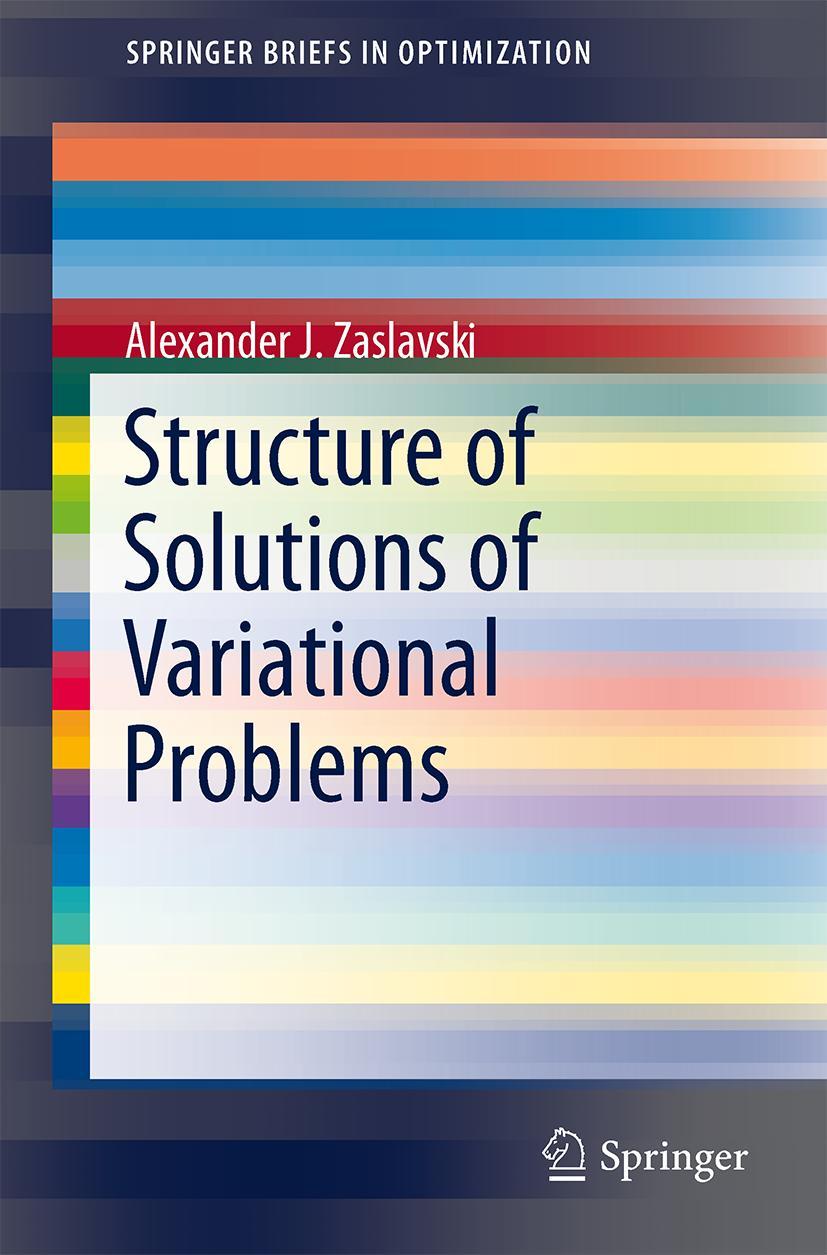 Vorderes Coverbild Structure of Solutions of Variational Problems