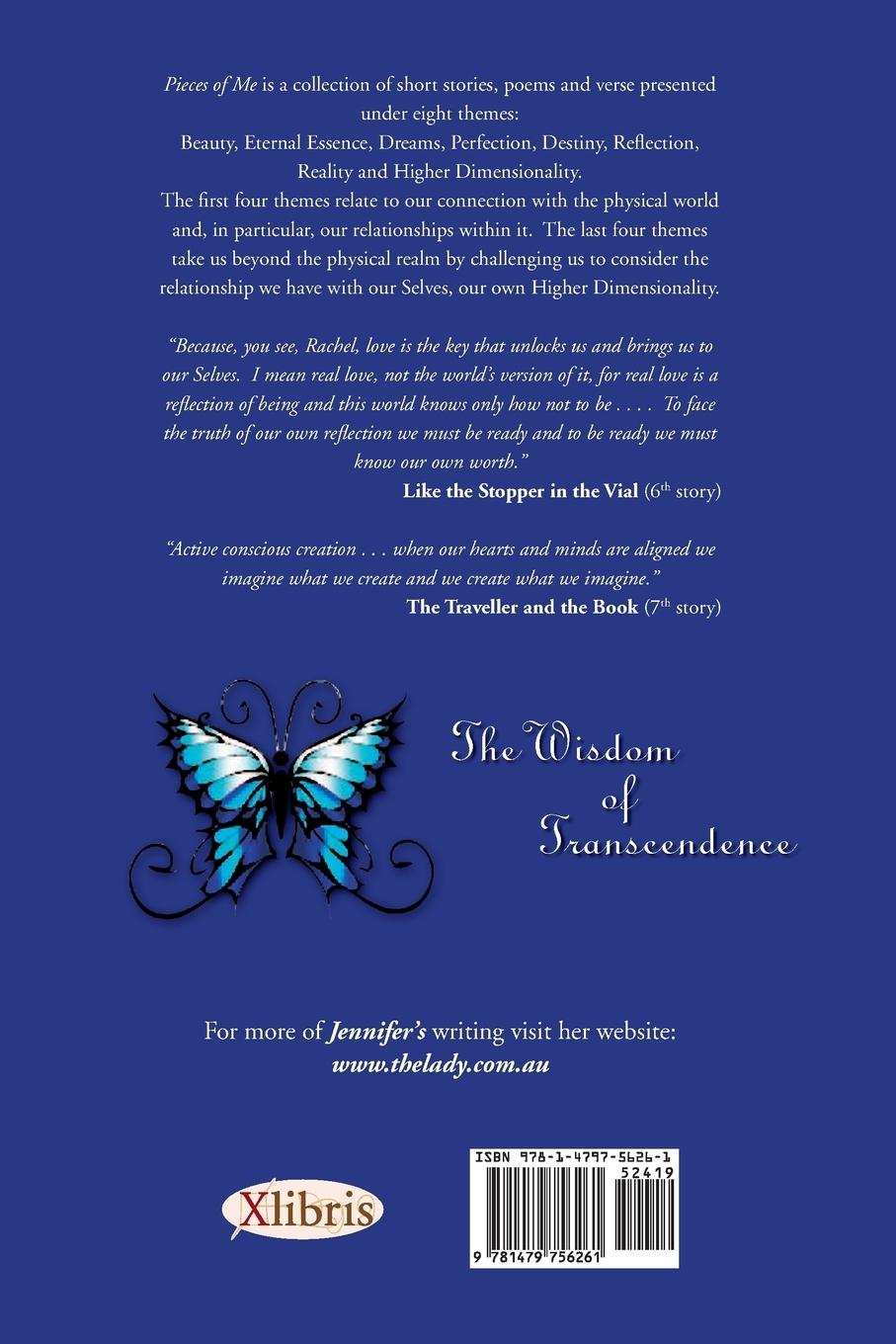 Rückseitencover Pieces of Me