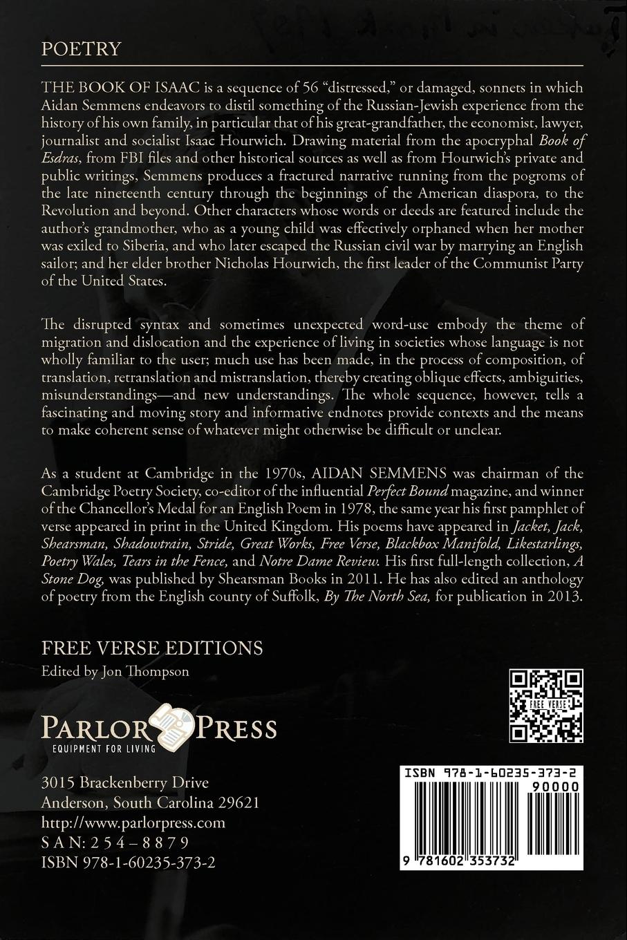 Rückseitencover The Book of Isaac