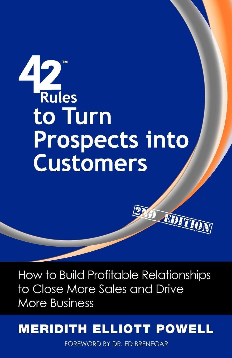 Vorderes Coverbild 42 Rules to Turn Prospects into Customers (2nd Edition)