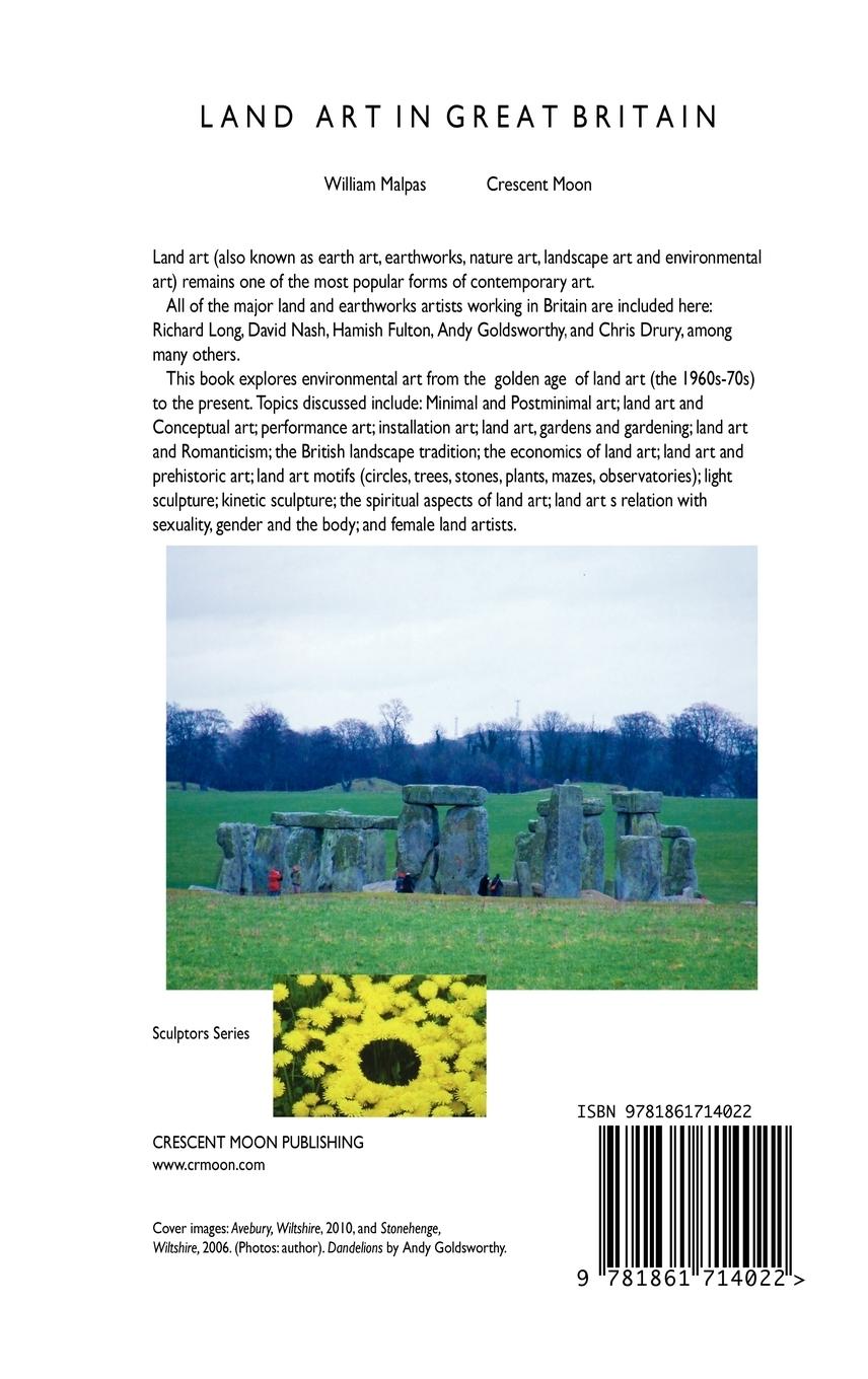 Rückseitencover Land Art in Great Britain