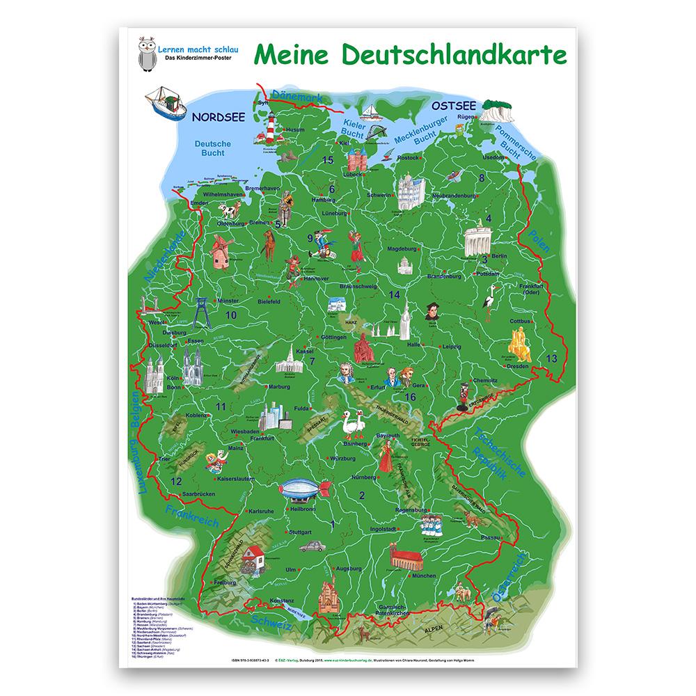 Vorderes Coverbild Meine Deutschlandkarte