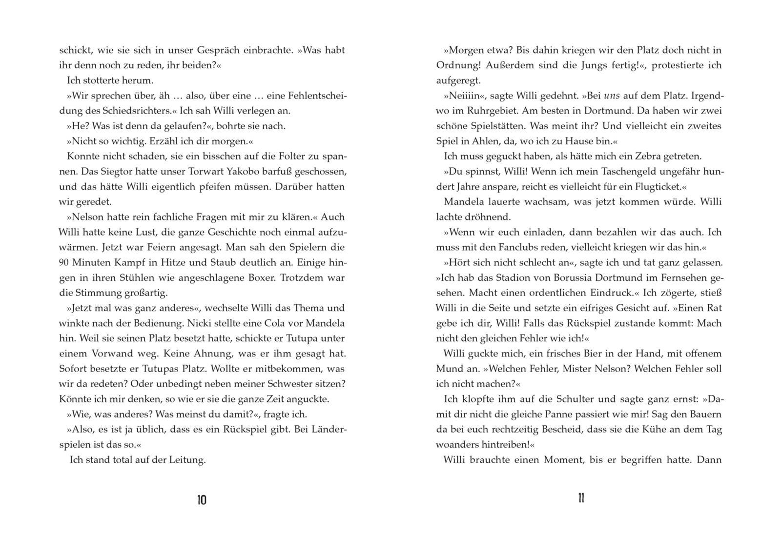 Beispielinhalt (Bild) Mandela & Nelson