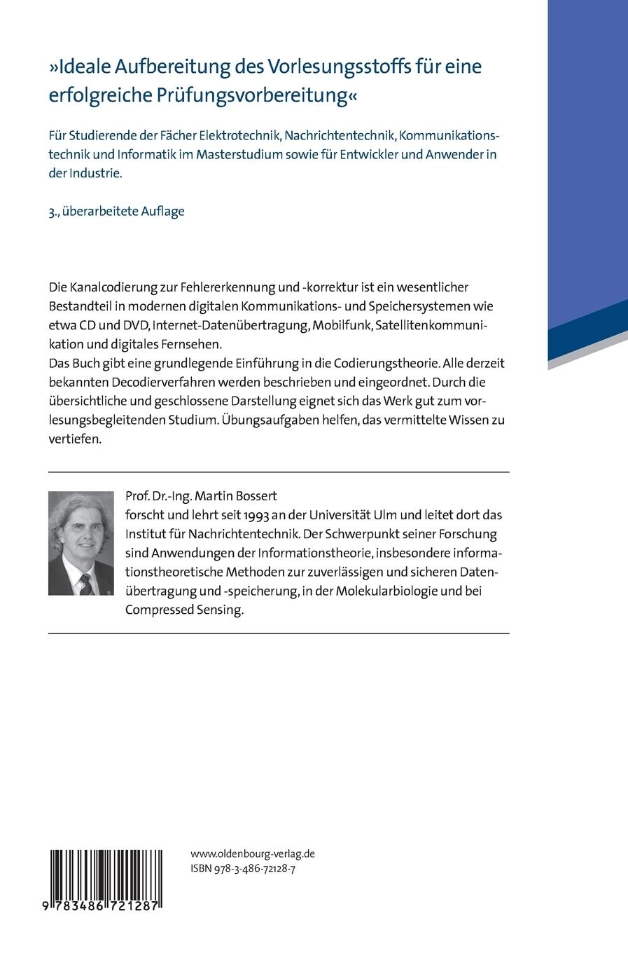 Rückseitencover Kanalcodierung