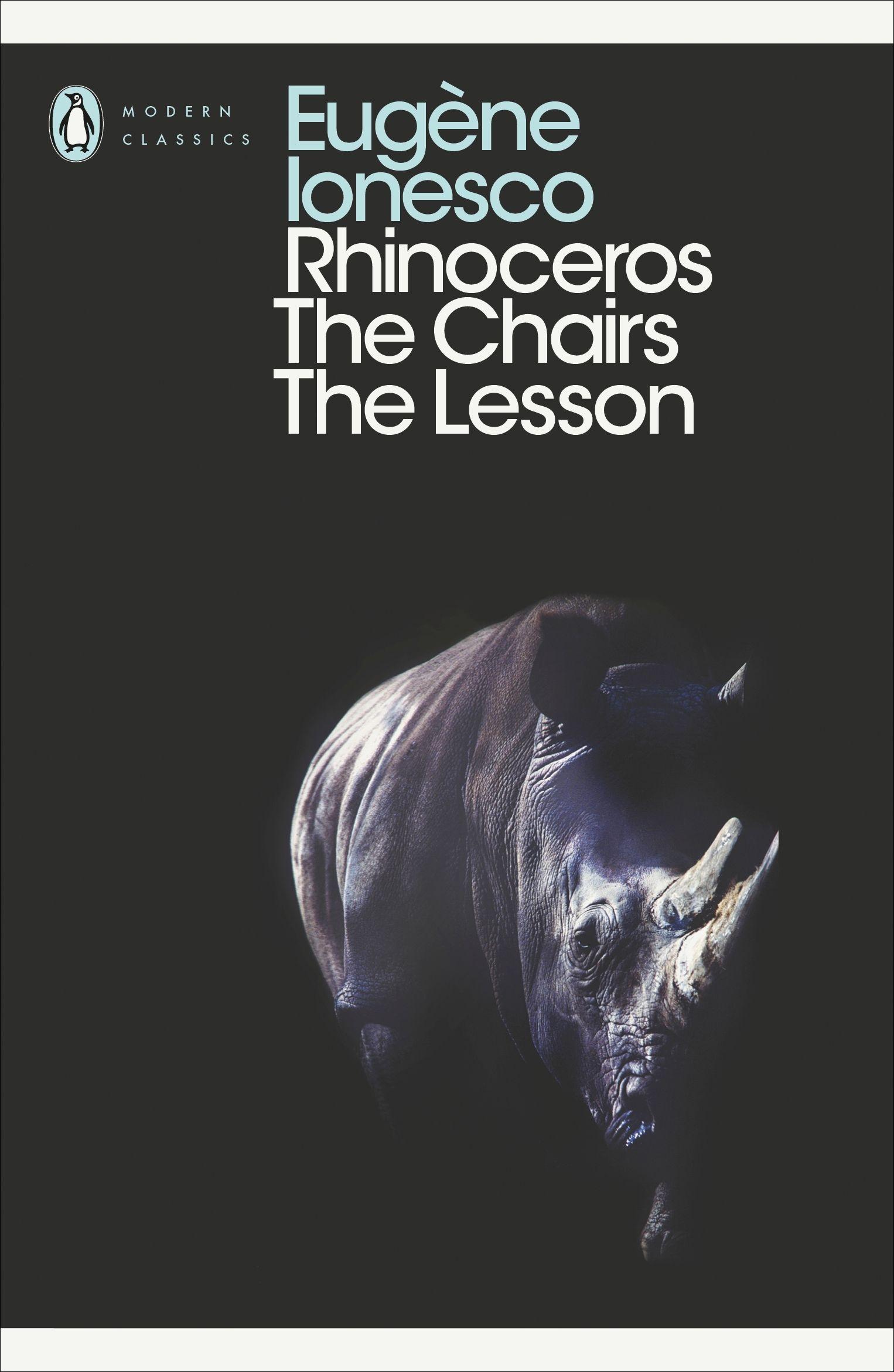 Vorderes Coverbild Rhinoceros, The Chairs, The Lesson