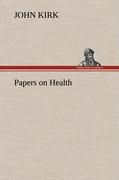 Vorderes Coverbild Papers on Health