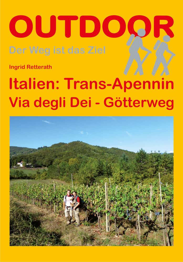 Vorderes Coverbild Italien: Trans-Apennin Via degli Dei - Götterweg